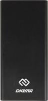 Мобильный аккумулятор Digma DGPD100WC Li-Pol 38400mAh 5A черный 2xUSB материал алюминий