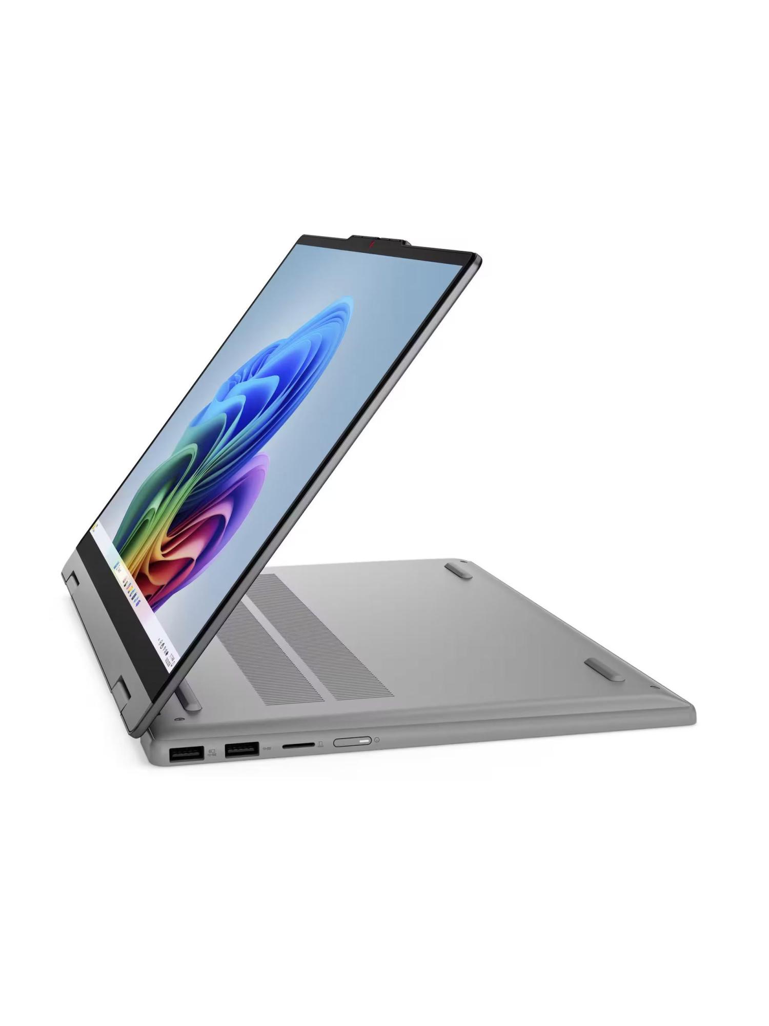 Ноутбук Lenovo IdeaPad 5 2-in-1 14AHP11, 14" (1920x1200) OLED/AMD Ryzen 7 250/16 ГБ DDR5/512 ГБ SSD/AMD Radeon Graphics/Без системы, Серый (83UJ0017PS)