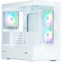 ������ MiniTower Zalman P30 White V2 (mATX, ��� ��, ARGB, USB3.2 Type-A + USB3.2 Type-C) (Zalman P30 White V2)