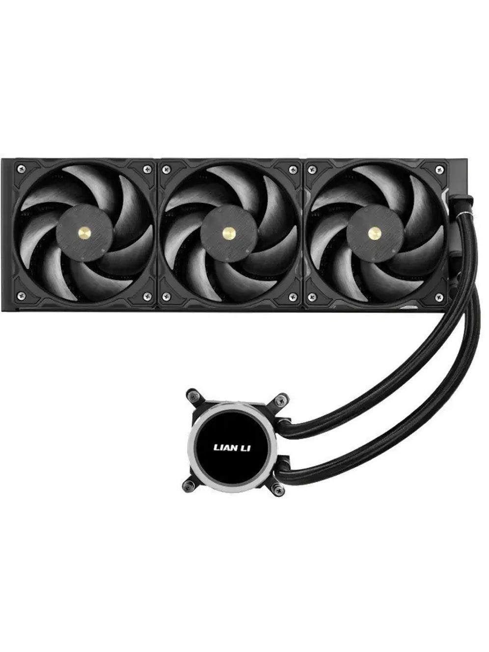 Система водяного охлаждения Lian Li GA II Trinity Performance 360 Black (GA2P36B) / 3x120mm PWM Fans / G89.GA2P36B.R1