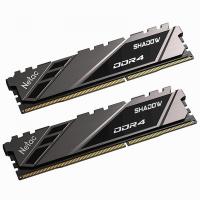   DDR4 Netac Shadow II 32GB (2x16GB) 3200MHz CL16 1.35V / NTSWD4P32DP-32K / Black / with radiator