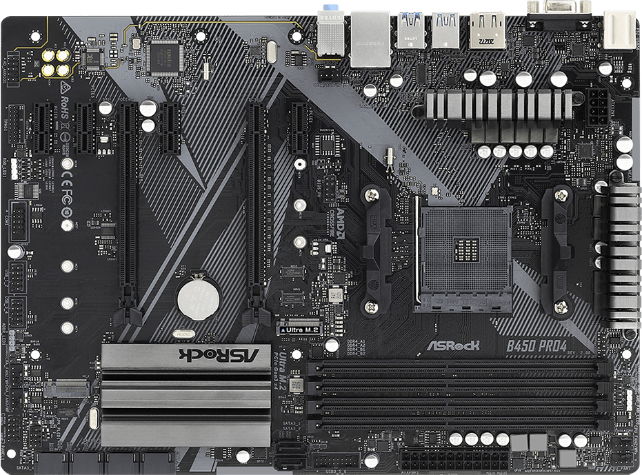   ASRock B450 PRO4 R2.0