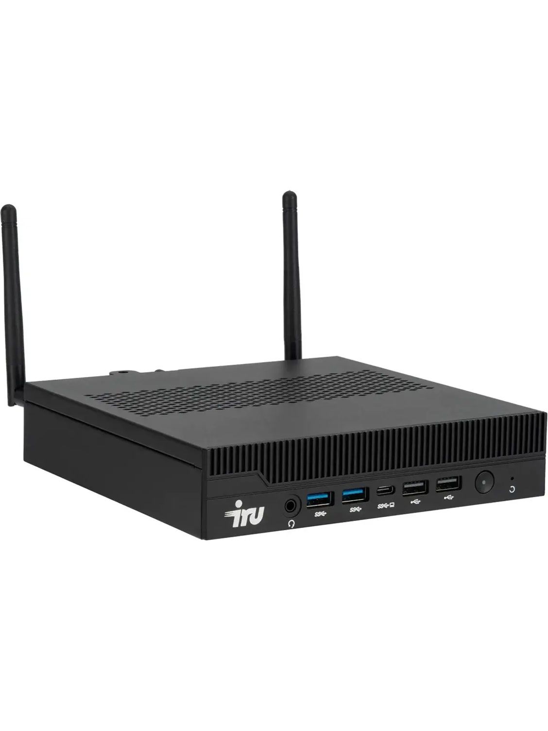 Мини-ПК iRU Tactio 310H6ITF, Intel Core i5-14400/16 ГБ DDR5/512 ГБ SSD/Intel UHD Graphics/Без ОС, черный (2198928)
