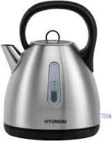 Чайник электрический Hyundai HYK-S3602 1.7л. 2000Вт серебристый/черный (корпус: нержавеющая сталь)