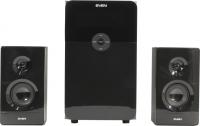 Sven MS-2250 2.1 (2 x 15W, 1 х 50W, Bluetooth, USB flash, SD card, LED-дисплей, FM-радио, часы, пульт ДУ) Black