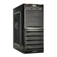  Miditower Exegate XP-329S Black, ATX,  