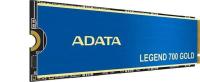 ADATA M.2 2280 512GB LEGEND 700 PCIe Gen3 x4, 3D NAND, Sequential Read Up to 2,000MB/s* , Sequential WriteUp to 1,600MB/s