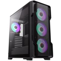   Gamemax SIEGE BK E-ATX case, black, w/o psu