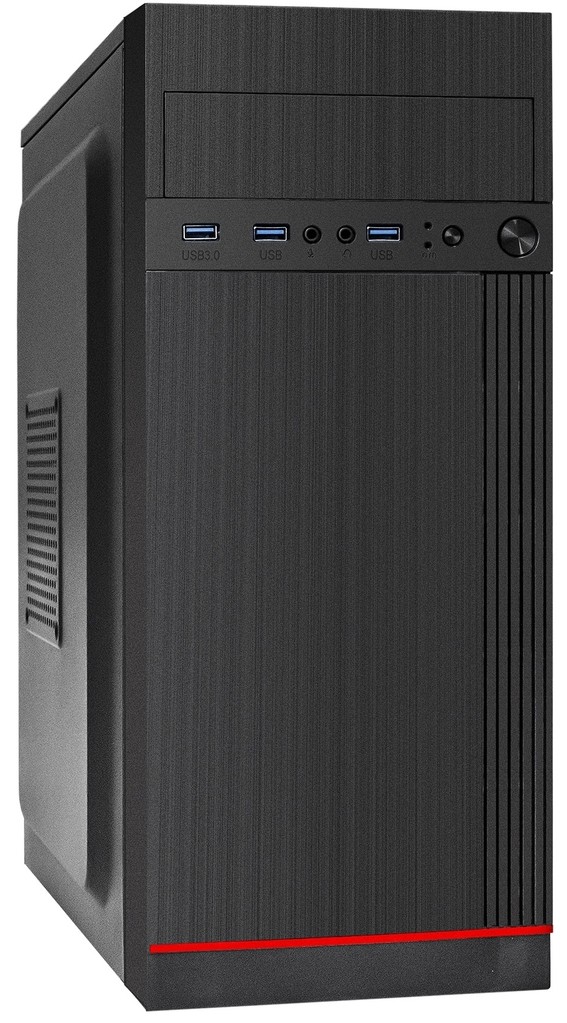  Exegate AA-442U3 Black ATX, Midi-Tower,  , 3xUSB 3.0, Audio