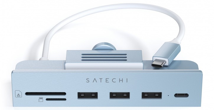 USB-концентратор Satechi ST-UCICHB пассивный USB-концентратор, 1x USB Type-C, 3x USB 3.0, кардридер, подключение через USB Type-C