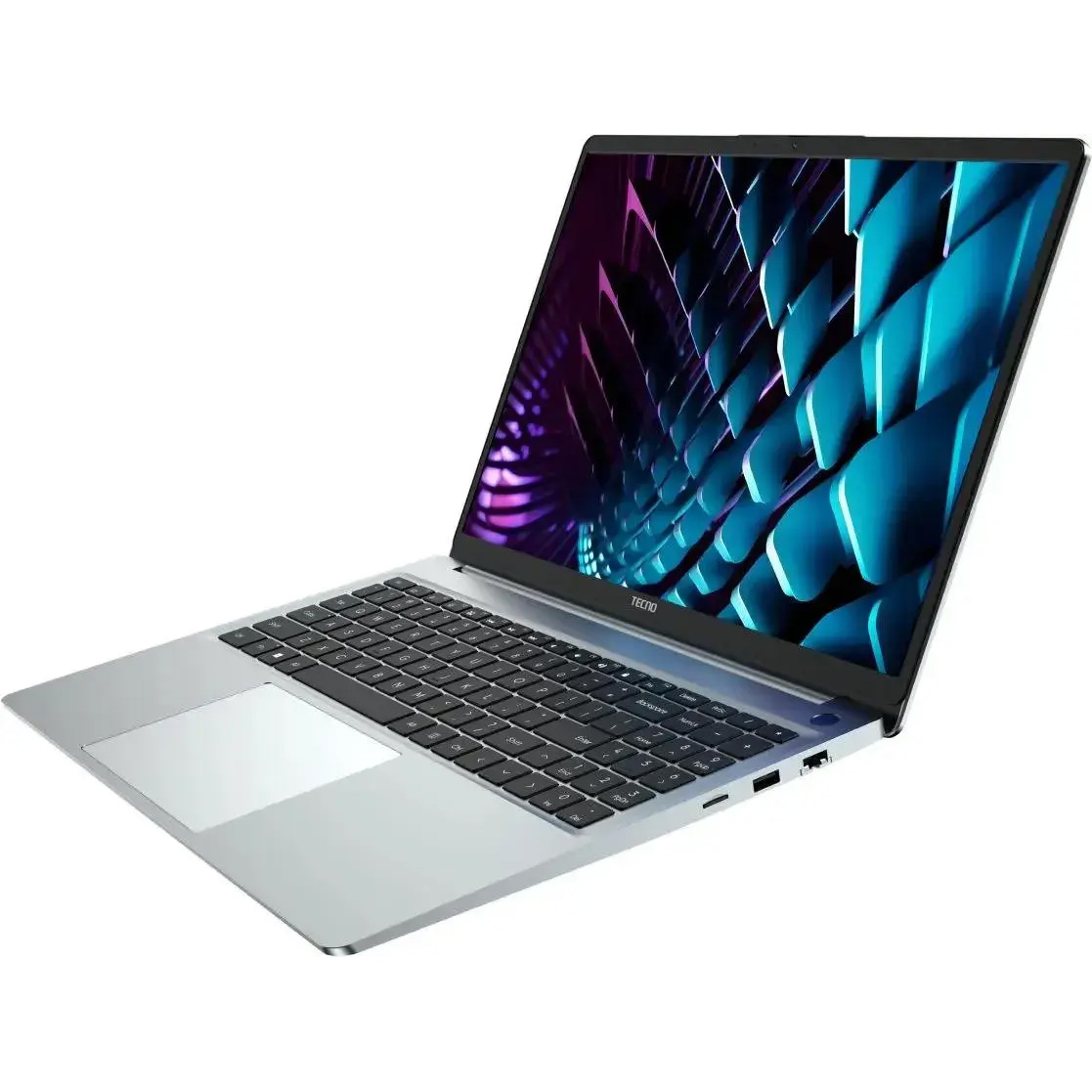 Ноутбук Tecno MegaBook K16SAA, 16" (1920x1200) IPS/Intel Core i5-13420H/16 ГБ DDR4/1024 ГБ SSD/Intel UHD Graphics/Windows 11 Home, Серебристый (71003300438)