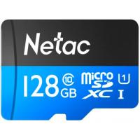 ����� ������ MicroSDXC 128GB Netac Class 10 UHS-I U1 P500 Standart + ������� (NT02P500STN-128G-R)