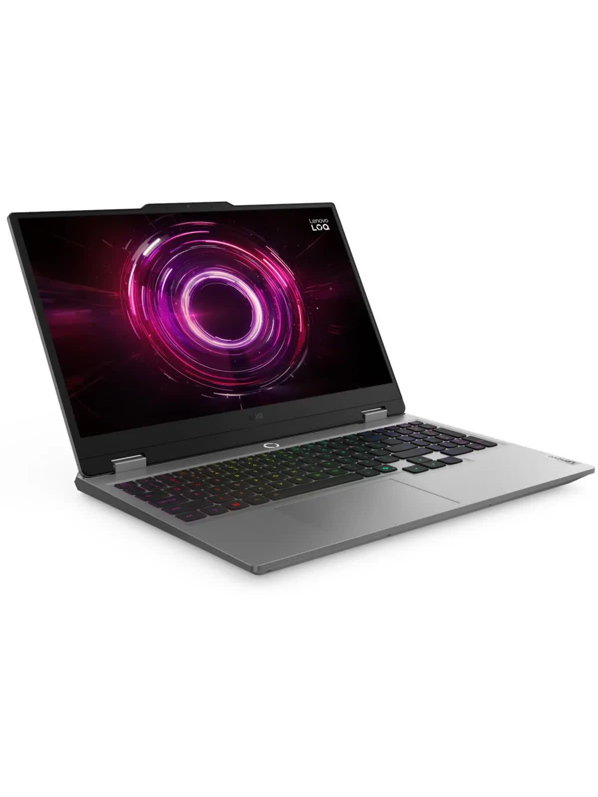 Ноутбук Lenovo LOQ 15AHP10, 15.6" (1920x1080) IPS 144 Гц/AMD Ryzen 5 220/16 ГБ DDR5/512 ГБ SSD/NVIDIA GeForce RTX 5050 для ноутбуков (8 Гб)/Без системы, Серый (83JG000VRK)