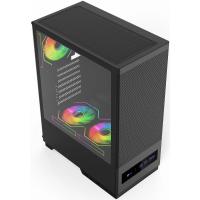 ������ ��� �� ACD Citadel 108DB ATX, Type-C + 2 X USB ports + HD audio combo, Mesh, TG, Black