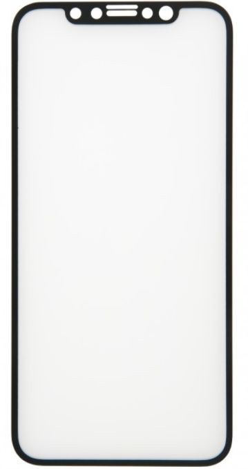 Защитное стекло Red Line для iPhone X/XS, черное, матовое (УТ000012295)