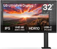  LG 31.5" UltraFine 32UN880K-B 3840x2160 60Hz IPS LED 5ms 