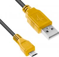  USB 2.0, AM/microB 5pin 4PH 4PH-R90005, 1.0m, ,  