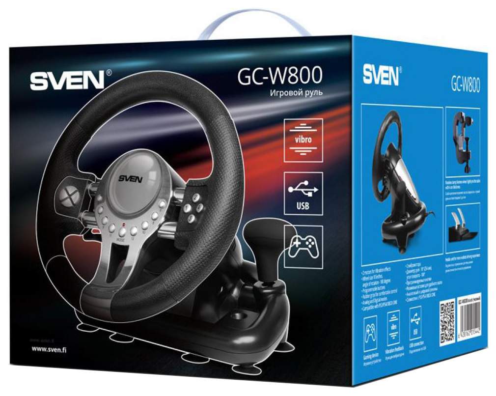 Руль свен. Sven GC-w800. Руль GC-w800. Игровой руль Sven GC-w800 (SV-015442). Руль Sven GC-w800.