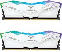   32GB (2x16GB) TEAMGROUP T-Force Delta RGB,  DDR5 , 5600MHz CL32 (32-36-36-76) 1.2V / FF4D532G5600HC32DC01 / White