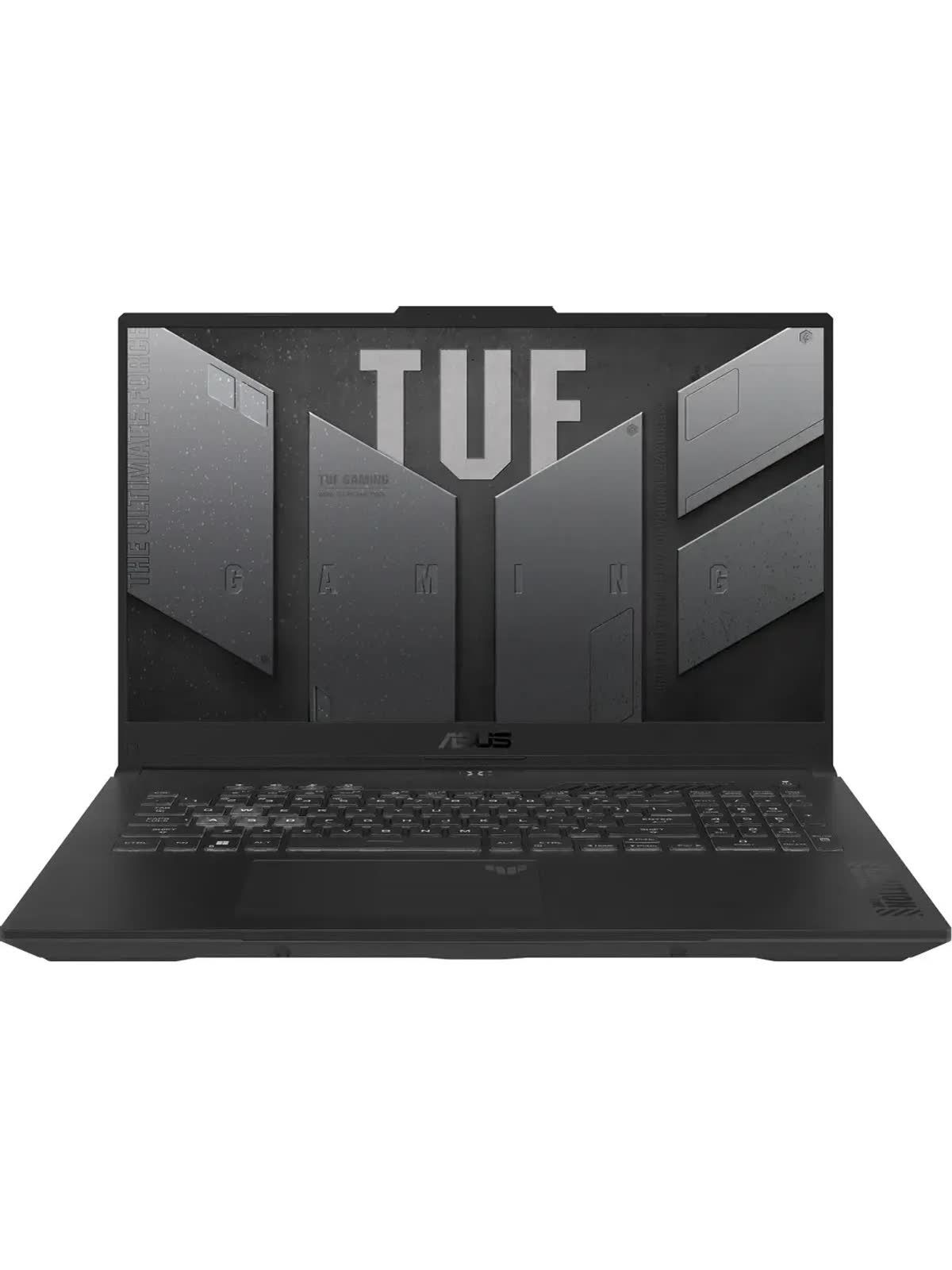 Ноутбук ASUS TUF Gaming A17 FA707NUQ-HX010, 17.3" (1920x1080) IPS 144 Гц/AMD Ryzen 7 170/16 ГБ DDR5/512 ГБ SSD/NVIDIA GeForce RTX 4050 для ноутбуков (6 Гб)/Без системы, Серый (90NR0QH5-M000D0)