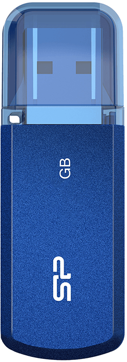 USB Flash  128Gb Silicon Power Helios 202 Blue (SP128GBUF3202V1B)