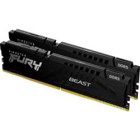   16Gb Kingston FURY Beast Black CL40 (KF552C40BBK2-16) DDR5, DIMM, PC41600, 5200Mhz, CL40 (Kit of 2) (retail)