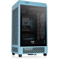  Thermaltake The Tower 200 Turquoise /Turquoise/Win/SPCC/Tempered Glass*1/CT140 Fan*2/Color Box
