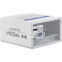 ���� ������� Chieftec Vega M White PPG-1000-CW (ATX 3.1, 1000W, 80 PLUS GOLD, Active PFC, 135mm fan, Gen5 PCIe, Full Cable Management, �����) Retail