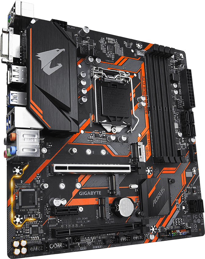 Gigabyte b365 m aorus elite какие процессоры поддерживает