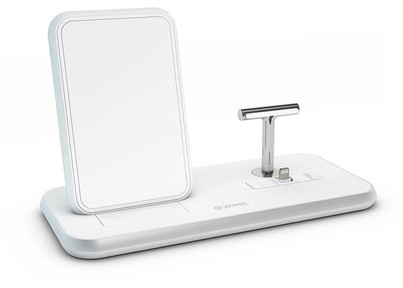    ZENS Stand+Dock Aluminium Wireless Charge.  .