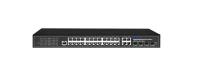���������� Trassir TR-NS24284C-400-24PoE (L2) 24x1����/� 4x�����(1000BASE-T/SFP) 24PoE 400W �����������