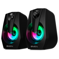  Sven 370 2.0  (2x2W, USB, RGB )