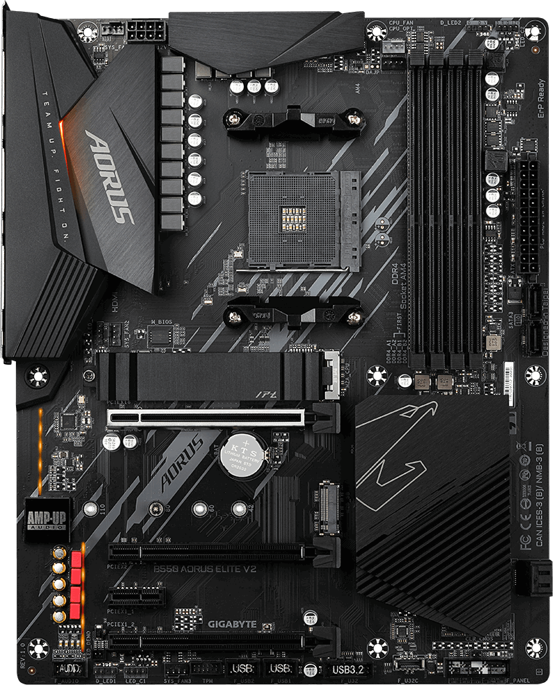   Gigabyte B550 AORUS ELITE V2