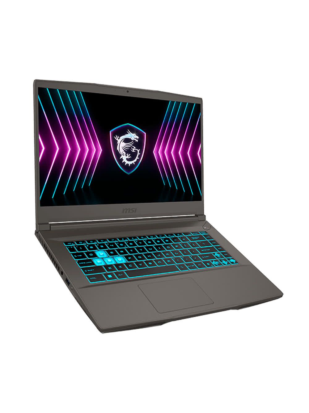 Ноутбук MSI Thin 15 B2RVE-3603XRU, 15.6" (1920x1080) IPS 144 Гц/Intel Core 7 240H/16 ГБ DDR4/512 ГБ SSD/NVIDIA GeForce RTX 4050 для ноутбуков (6 Гб)/Без системы, Черный (9S7-16R831-3603)