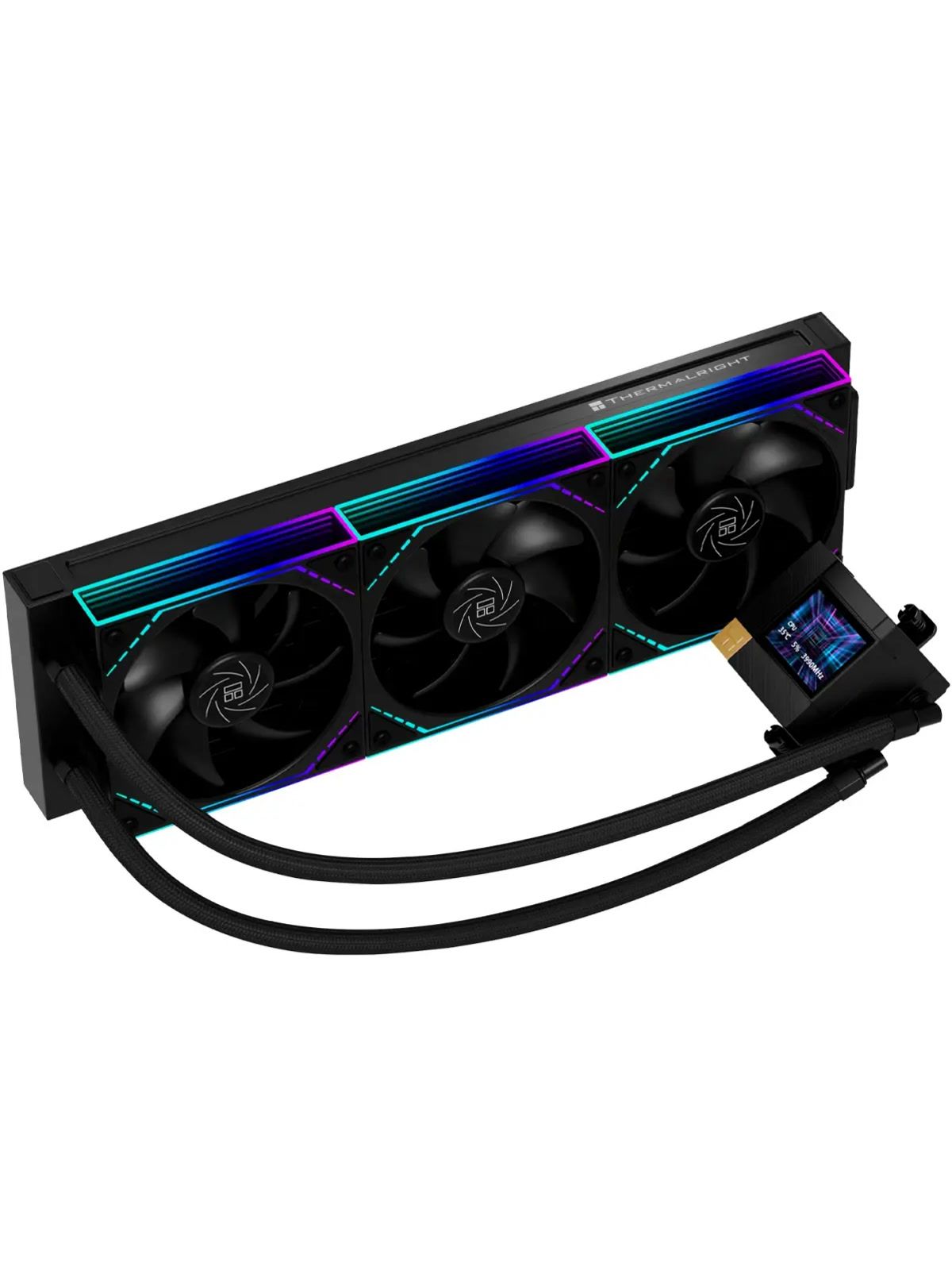 Система водяного охлаждения Thermalright Core Matrix 360 Vision ARGB Black / 3x120mm ARGB PWM Fans / TRCM360VAB
