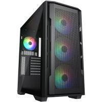  Cougar Uniface X RGB V2 Black, 4x140mm ARGB PWM Fan, ARGB PWM Fan Hub,  , E-ATX