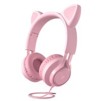   Havit Wired headphone H225d Pink