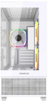 Powercase Vision Micro M3W, Tempered Glass, 3x 120mm ARGB PWM Fan, �����, mATX  (CVMMW-A3)