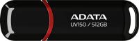 ���� ���� A-Data 512GB AUV150 AUV150-512G-RBK USB3.0 ������