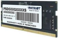  DDR5 32Gb 4800MHz Patriot PSD532G48002S RTL CL40 SO-DIMM 260-pin 1.2 single rank