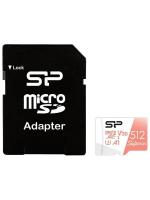 ����� ������ 512Gb MicroSD Silicon Power Superior (SP512GBSTXDV3V20SP)