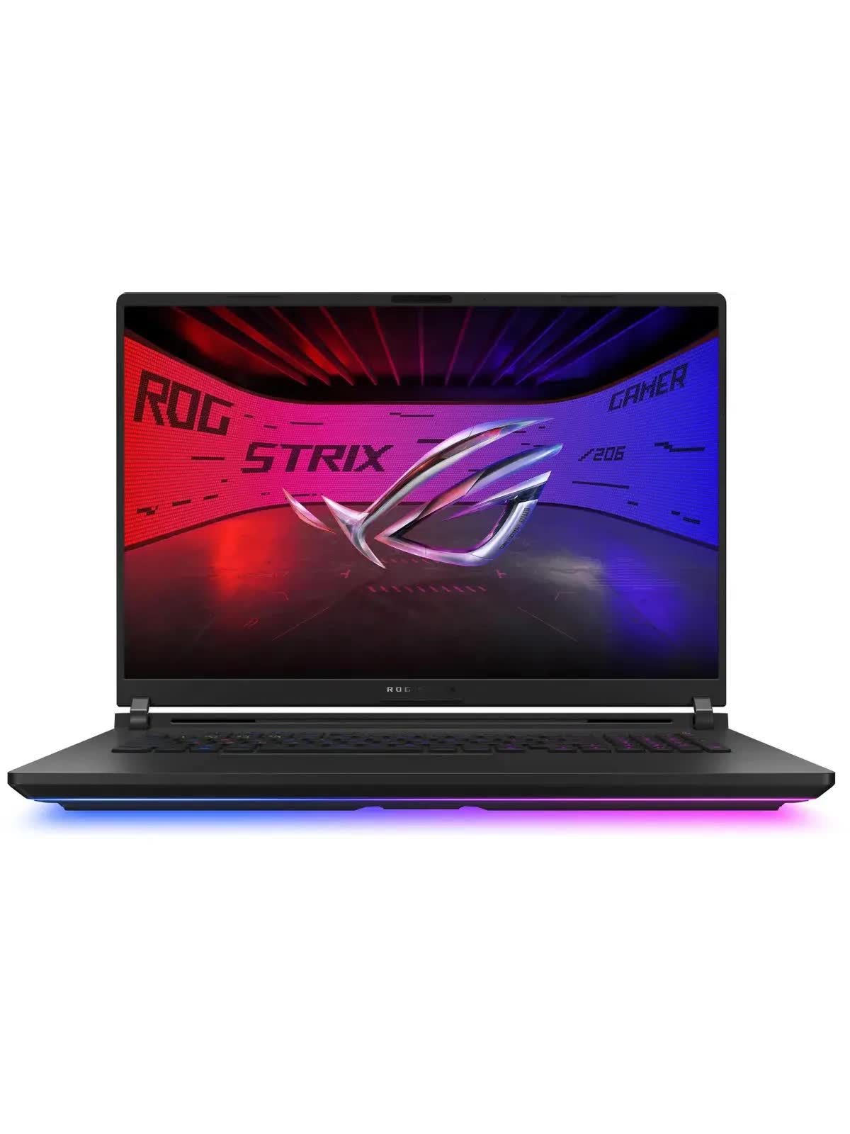 Ноутбук ASUS ROG Strix Scar 18 G835LWG-SA280, 18" (2560x1600) IPS 240 Гц/Intel Core Ultra 9 290HX Plus/32 ГБ DDR5/1024 ГБ SSD/NVIDIA GeForce RTX 5080 для ноутбуков (16 Гб)/Без системы, Черный (90NR0LI1-M00CX0)