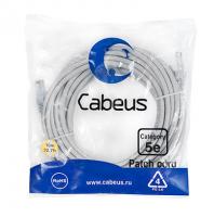 - U/UTP Cabeus PC-UTP-RJ45-Cat.5e-10m-LSZH   5, 2xRJ45/8p8c, , , LSZH, 10