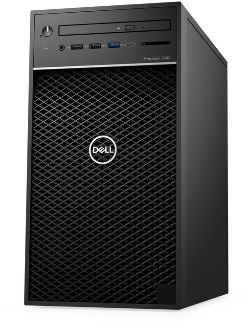 Настольный компьютер Dell Precision 3640 MT i7 10700/16Gb/SSD512Gb/RTX3070 8Gb/DVDRW/W10Pro/kb/m/черный (3640-2763)