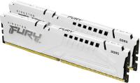   DDR 5 DIMM 64Gb PC48000, 6000Mhz, Kingston FURY Beast White EXPO CL30 (Kit of 2) (KF560C30BWEK2-64) (retail)