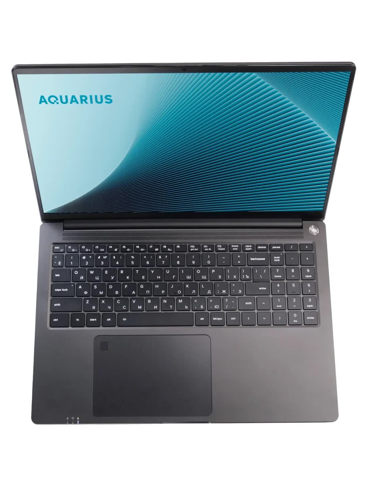 Ноутбук AQUARIUS CMP NS636, 16" (1920x1200) IPS/Intel Core i5-1235U/16 ГБ DDR5/512 ГБ SSD/Intel Iris Xe Graphics/Без системы, Серый (NS6361513116S151SCN2TNNAN2)