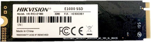  SSD 512Gb Hikvision E1000 (HS-SSD-E1000/512G)