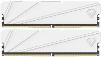   DDR 4 DIMM 16Gb (8Gbx2)  PC25600, 3200Mhz, Netac Shadow S NTSSD4P32DP-16W   C16 White,  