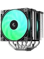 ����� Deepcool AG620 G2 ARGB Soc-AM5/AM4/1200/1700/1851 �����������/������ 4-pin 23.08-29.22dB Al+Cu 270W 1036gr Ret (R-AG620-BKAMMG2-G)