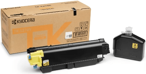 Kyocera-Mita TK-5270Y -,Yellow  {P6230cdn/M6230cidn/M6630cidn (6000)}